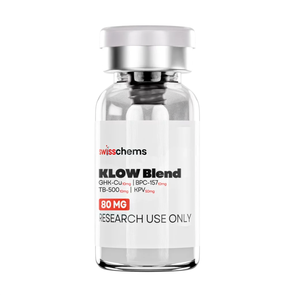 KLOW Blend (GHK-Cu 10mg, BPC-157 10mg, TB-500 10mg, KPV 50mg) 80mg